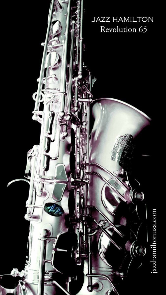 Jazz Hamilton Revolution 65 Alto Saxophone Glass Brushed Silver Plated With  The High G